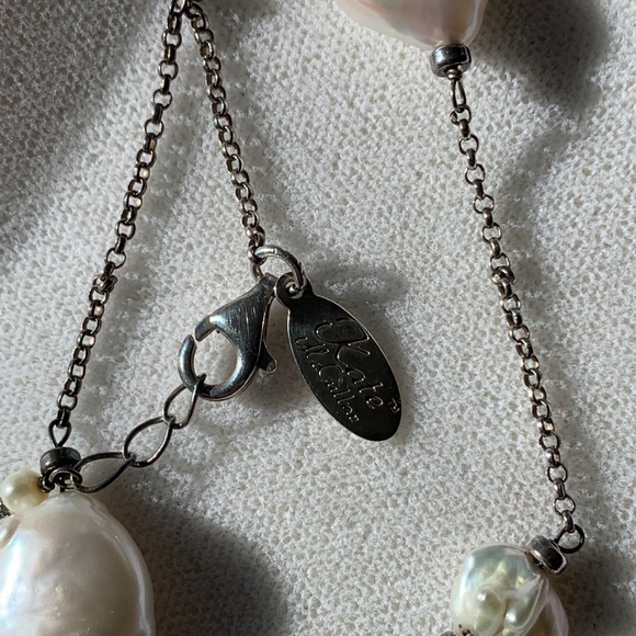 Kate McCullar Pearl and Silver Necklace - Picture 8 of 10